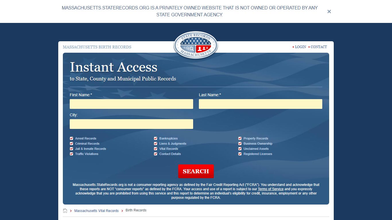 How to Find Massachusetts Birth Records | StateRecords.org